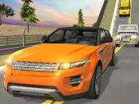 Car vs Prado Racing 3D background