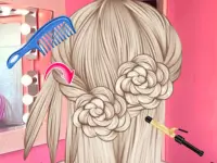 Bride Wedding Hair Design background