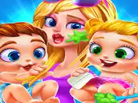 My Newborn Baby Twins Care background