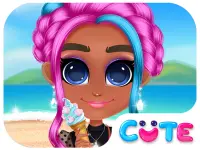 BFF Summer Vibes background