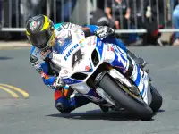 Racing Motorbike Slide background