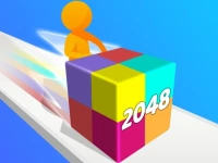 Geometry Stack 2048 Run background