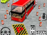 Modern Bus Parking - Bus background