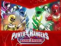 Power Rangers Match 3 Puzzle background
