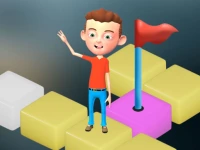 3D Isometric Tiles background