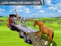Animal Cargo Transporter Truck Game 3D background