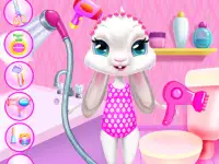 Daisy Bunny Caring Game background
