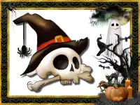 Halloween Puzzle Challenge background