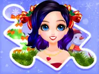 Winter Puzzle background
