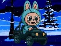 Labubu Auto Adventure background