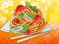 Fried Noodles background
