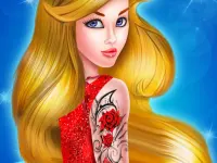 Tattoo Salon Art background