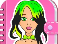 DIY Paper Doll background