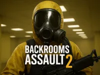 Backrooms Assault 2 background