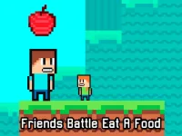Friends Battle Eat A Food background