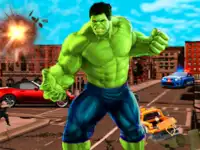 Incredible City Monster Hunk Hero Survival background