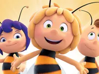 Maja the Bee Puzzle background
