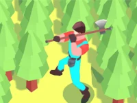 Idle Lumberjack 3D background