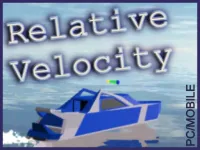 Relative Velocity Casual Physics background