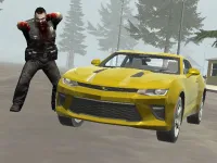 Suburbs Zombie Driving background