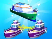 Boat Merge & Race background