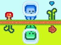 Two Aliens Adventure background