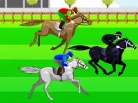 Horse Racing 2D background