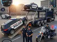 Police Transport Game background