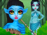 Alien Princess background