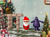 Santa Claus Meet Grimace background