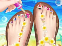 Beautiful Toenail Salon - Pedicure Game For Girls background