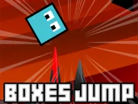 Boxes Jump background