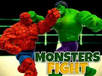 Monsters Fight background