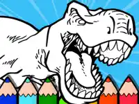 Coloring Dinos For Kids background