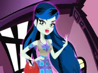 Monter High Frankie Stein background