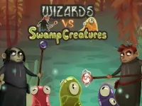 Wizards vs Swamp Creatures background