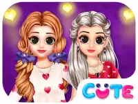 Princess Valentine Preparations background