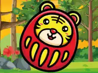Daruma Tiger Run background