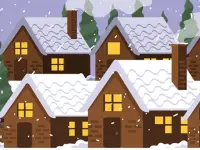 Christmas Town Difference background