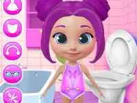 Violet My Little Girl background