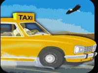 Crazy Taxi Driving Taxi Games background