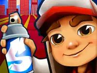 Subway Santa Princess Runner background