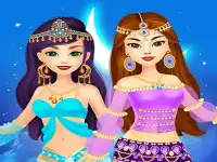 Arabian Princess Dress Up Game background