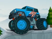 Monster Truck Mountain Climb background
