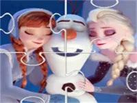 Olaf‘s Frozen Adventure Jigsaw background