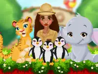 Cute Zoo background