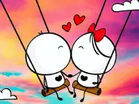 Happy Valentines Day Spot the Difference background