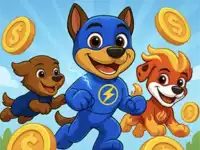 Paw Patrol Marshall Skye Ryder  Everest background