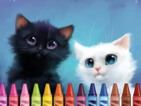 4GameGround - Kittens Coloring background