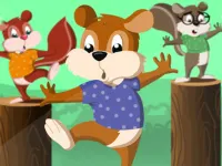 Squirrel Hop background